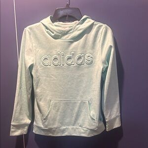 Adidas Light Green Pullover Hoodie